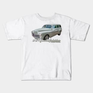 1949 Plymouth Suburban 2 Door Wagon Kids T-Shirt